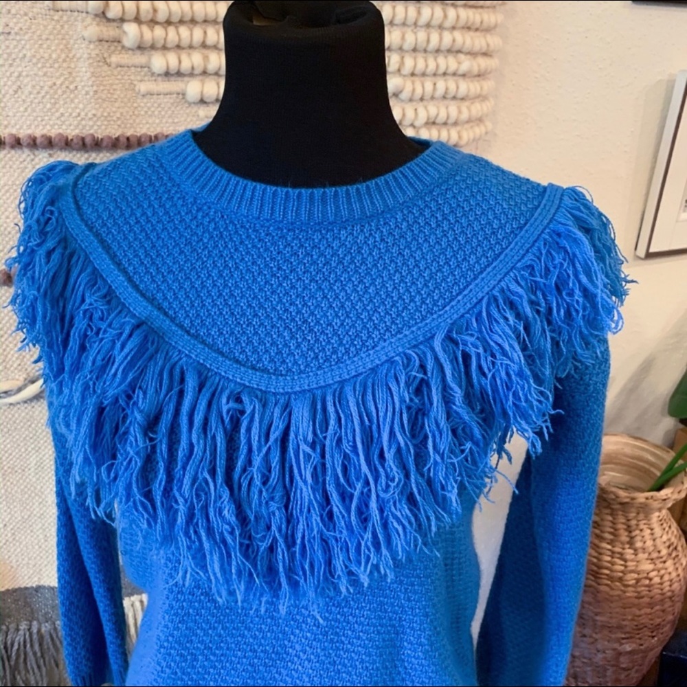 Very Cute Blue Sweater - Picture 1 of 2